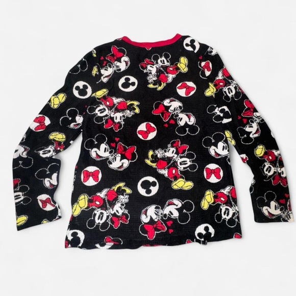 Disney Women's Minnie and Mickey Mouse Pajama Set - Picture 3 of 5